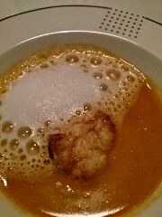 白子のカプチーノ風