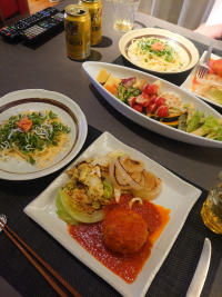 明太子スパゲッティ しそ&かいわれ刻み 明太子スパゲッティ しそ&かいわれ刻み